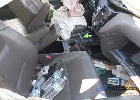 2012 Honda Odyssey Exl из США, поврежденный, VIN 5FNRL5H61CB033681